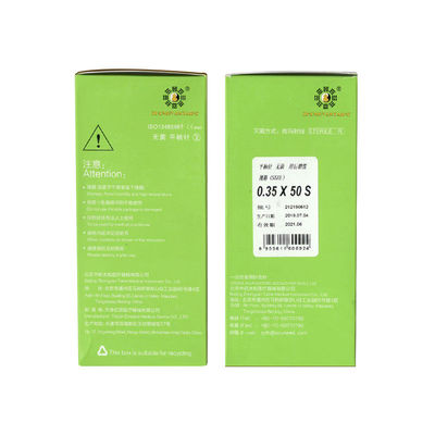 ত্বকের গভীরে প্রবেশযোগ্য, পরিবেশ-বান্ধব থেরাপি সূঁচ, যা ত্বকের গভীরে আকুপাংচার চিকিৎসার জন্য ব্যবহৃত হয়। পরিবেশ-বান্ধব