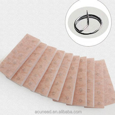 নিরাপদ এবং কার্যকরী চিকিৎসার জন্য CE TUV ISO GMP সার্টিফাইড আকুপাংচার প্রেস নিডল, ইথিলিন অক্সাইড গ্যাস জীবাণুমুক্তকরণ