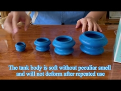 প্রাকৃতিক সিলিকা জেল রাবার কাপিং চাইনিজ মেডিসিন স্বাস্থ্য ফিটনেস ম্যাসাজ থেরাপি