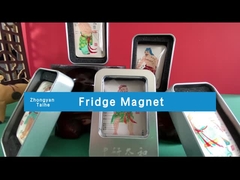 3ডি কাস্টম রেফ্রিজারেটর চুম্বক, ক্রিস্টাল গ্লাস স্যুভেনিয়ার ফ্রিজ চুম্বক